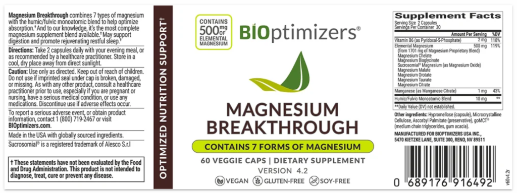 bioptimizers magnesium buy